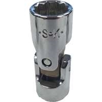 SK Hand Tool 43409 - 9mm 12PT Flex Chrome Socket - 1/4" Drive